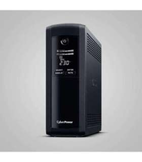 CyberPower Tracer III VP1200ELCD-FR uninterruptible power supply (UPS) Line-Interactive 1.2 kVA 720 W 5 AC outlet(s)