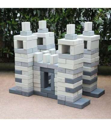 CLASSIC WORLD EDU Mega konstruktsiooniplokid EVA pehmed ehitusplokid, 90 tk.