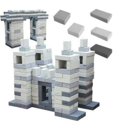 CLASSIC WORLD EDU Мега конструкторские блоки EVA — мягкие строительные кирпичики, 90 шт.