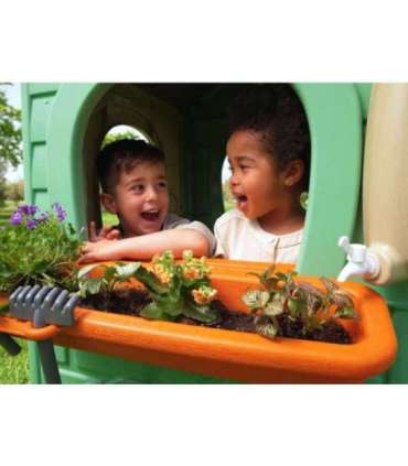 FEBER садовый домик переработка эко сортировка отходов зеленая энергия