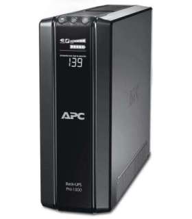 APC Back-UPS Pro, 1500VA/865W, Tower, 230V, 10x IEC C13 outlets, AVR, LCD, User Replaceable Battery