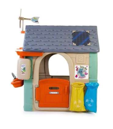 FEBER садовый домик переработка эко сортировка отходов зеленая энергия