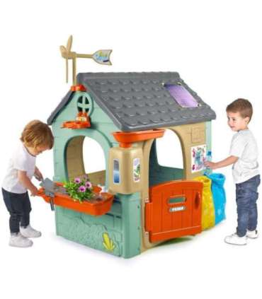 FEBER садовый домик переработка эко сортировка отходов зеленая энергия