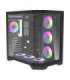 Darflash FT418 PRO computer case + 7 aRGB fans (black)