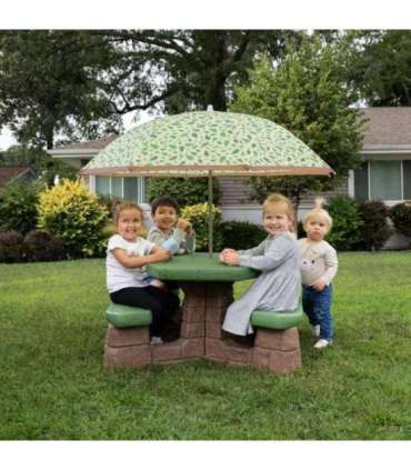 STEP2 laud - piknikulaud päikesevarjuga