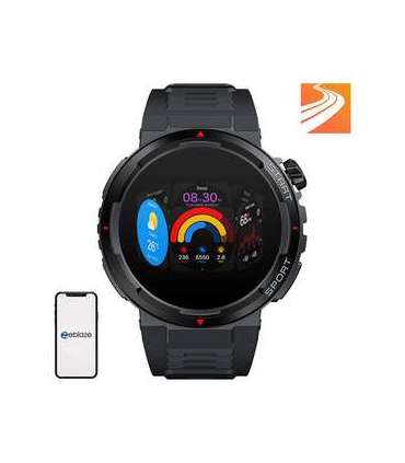 Zeblaze Ares 3 Plus Smartwatch (Black)