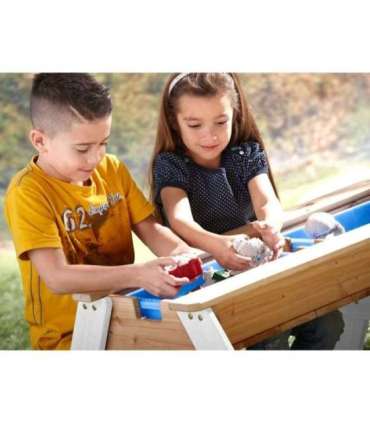 AXI Nick piknikulaud pingiga ja päikesevarjuga ning vee-/liivakonteineritega