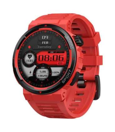 Zeblaze Ares 3 Plus Smartwatch (Red)