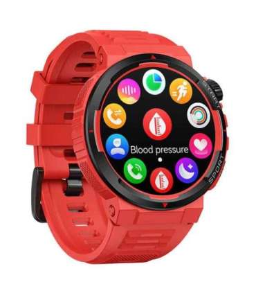 Zeblaze Ares 3 Plus Smartwatch (Red)