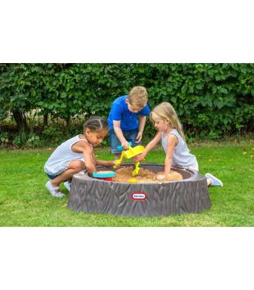 Little Tikes большая песочница, пень дерева, бассейн с крышкой