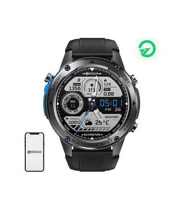 Zeblaze Stratos 2 Ultra Smartwatch (Black)