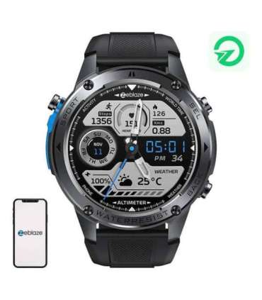 Zeblaze Stratos 2 Ultra Smartwatch (Black)