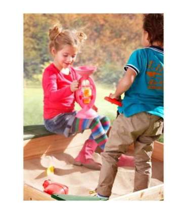 AXI деревянная песочница + ящик для аксессуаров + тент