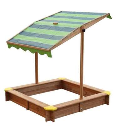 Деревянная песочница с регулируемым навесом Lily Sandpit AXI