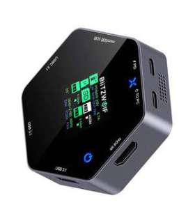 Blitzwolf 8in1 docking station BW-TH16 USB 100W LCD Smart Display
