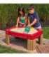 STEP2 Большой стол-песочница с крышкой и автотреком
