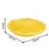 WOOPIE kollane koorekujuline liivakast, suletav, 2-ühes kuiv bassein, 1 tk.