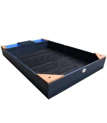 AXI suur liivakast mahutitega, istega ja kaanega