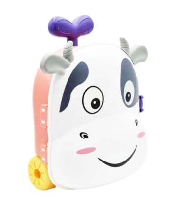 WOOPIE Набор для песка 3 в 1 — чемодан «Коровка» и водный столик