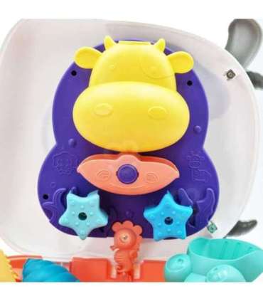 WOOPIE Набор для песка 3 в 1 — чемодан «Коровка» и водный столик