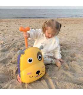 WOOPIE набор для песка 3 в 1: чемодан, собачка, водный столик