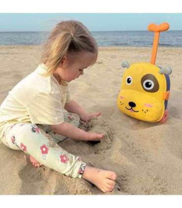 WOOPIE набор для песка 3 в 1: чемодан, собачка, водный столик