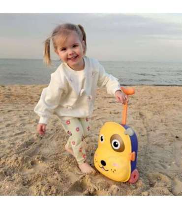 WOOPIE набор для песка 3 в 1: чемодан, собачка, водный столик