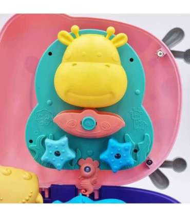 WOOPIE Набор для песка 3-в-1 чемодан оленёнок + водная игрушка