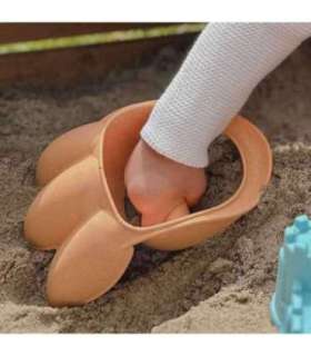 WOOPIE GREEN лопатка для песка 'Когти' — биоразлагаемый органический материал