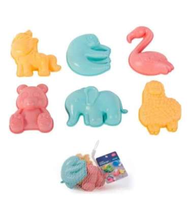 WOOPIE формочки для песка, 6 шт.