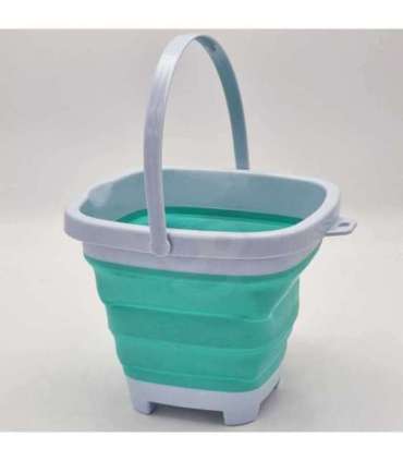 WOOPIE складное квадратное синее ведро