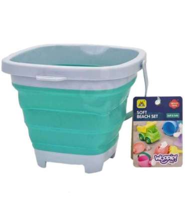 WOOPIE складное квадратное синее ведро