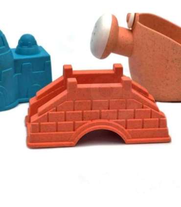 WOOPIE GREEN liivakomplekt ämbris — lossidega, 8 osa. Biolagunev orgaaniline materjal.