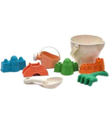 WOOPIE GREEN liivakomplekt ämbris — lossidega, 8 osa. Biolagunev orgaaniline materjal.