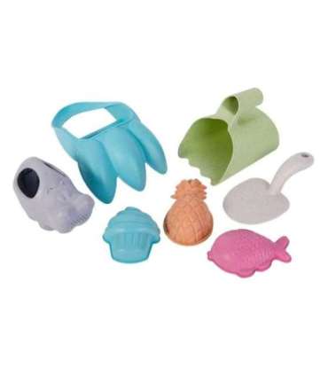 WOOPIE GREEN Liivakomplekt küüntega, 7 osa. Biolagunev orgaaniline materjal