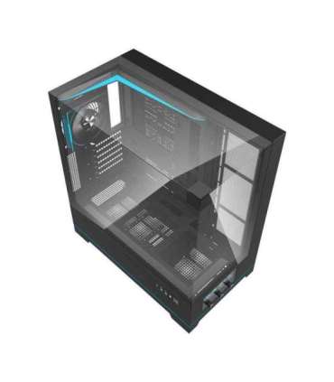 Darkflash DY450 PRO computer case + fan (black)