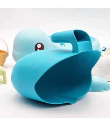 WOOPIE GREEN Набор 2 в 1 для песка и ванны Синяя черепашка, 8 шт. Биоразлагаемый органический материал