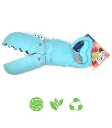 WOOPIE GREEN крокодил - лопатка-сборщик для песка и воды, синяя - биоразлагаемый органический материал