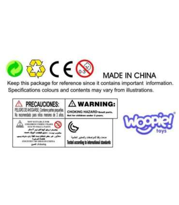 WOOPIE GREEN Набор для песка с тележкой, 13 предметов. Биоразлагаемый органический материал