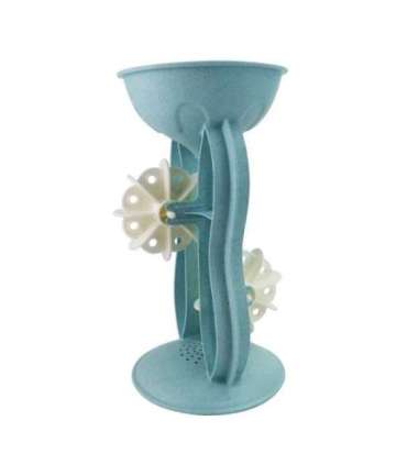 WOOPIE GREEN Набор для песка с вращающимся колесом и лейкой, 10 шт. Биодеградируемый органический материал