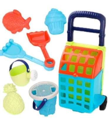 WOOPIE 9-osaline liivakomplekt käruga.