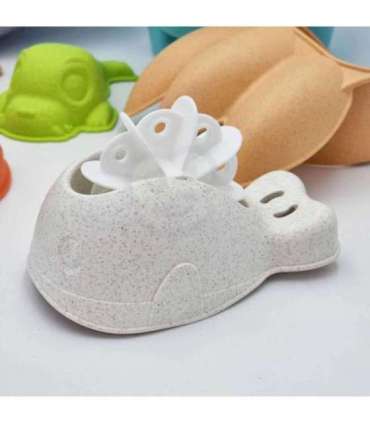 WOOPIE GREEN Набор для песка в ведёрке, 8 шт. Биоразлагаемый органический материал