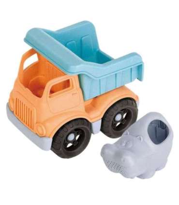 WOOPIE 7-предметный набор для песка с машинкой. Биоразлагаемый органический материал