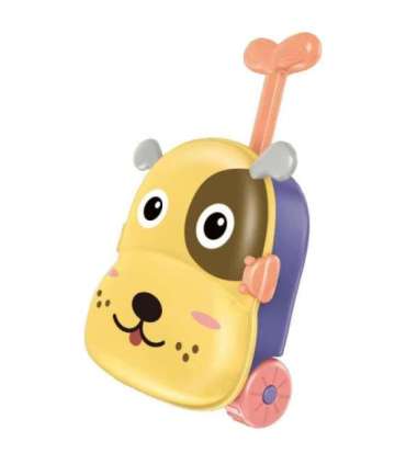 WOOPIE Набор для песка 3 в 1: чемодан, собачка + водная игрушка - 8 шт.