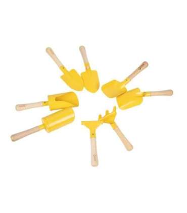 CLASSIC WORLD EDU Набор металлических инструментов для песка и сада, 8 шт.