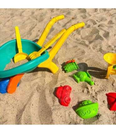 WOOPIE садовая тачка, набор для песка, 10 шт.