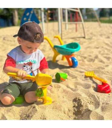 WOOPIE садовая тачка, набор для песка, 10 шт.