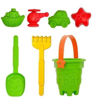 WOOPIE садовая тачка, набор для песка, 10 шт.