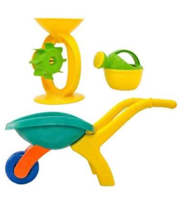 WOOPIE садовая тачка, набор для песка, 10 шт.