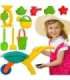 WOOPIE садовая тачка, набор для песка, 10 шт.